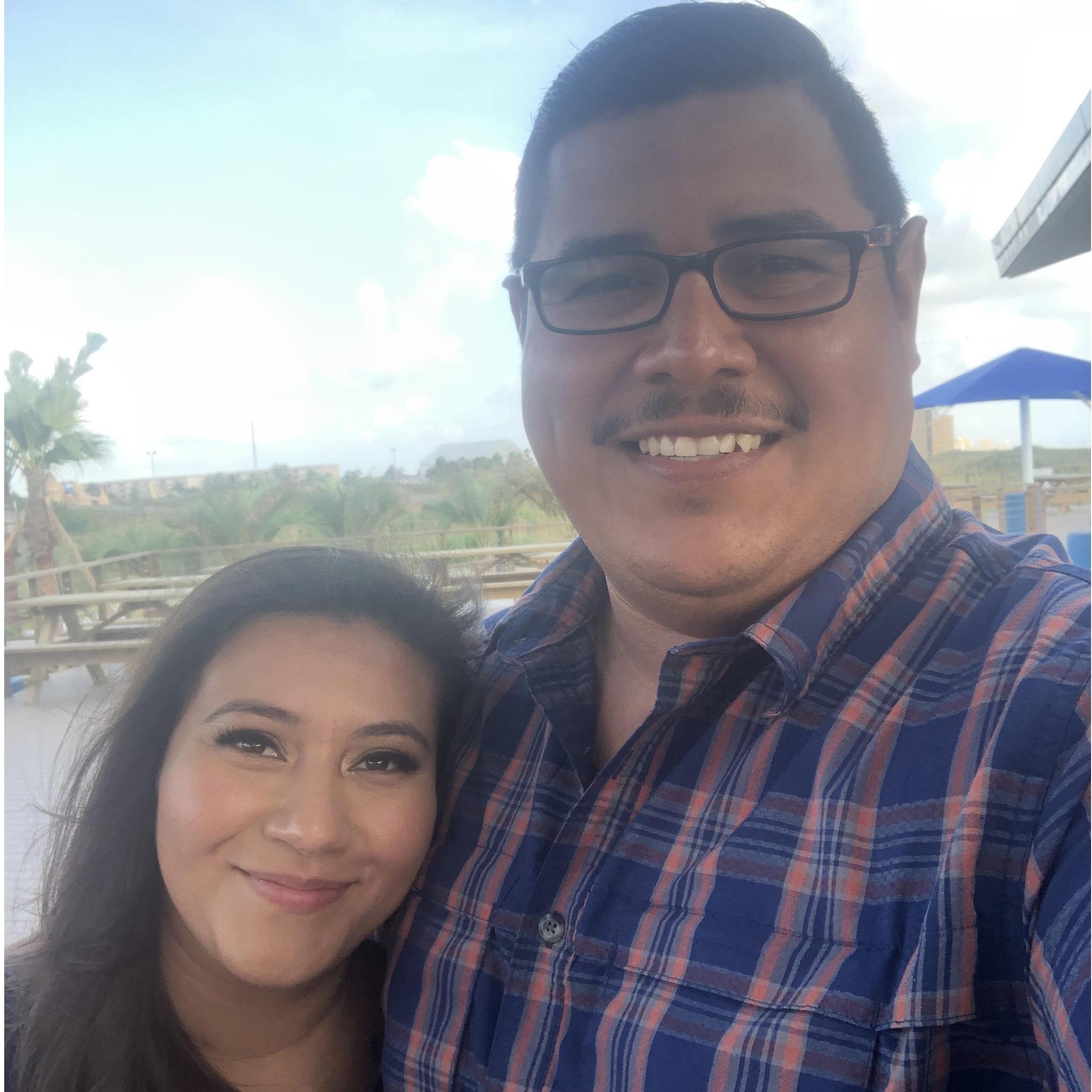 South Padre Island, cousin Steven's wedding.