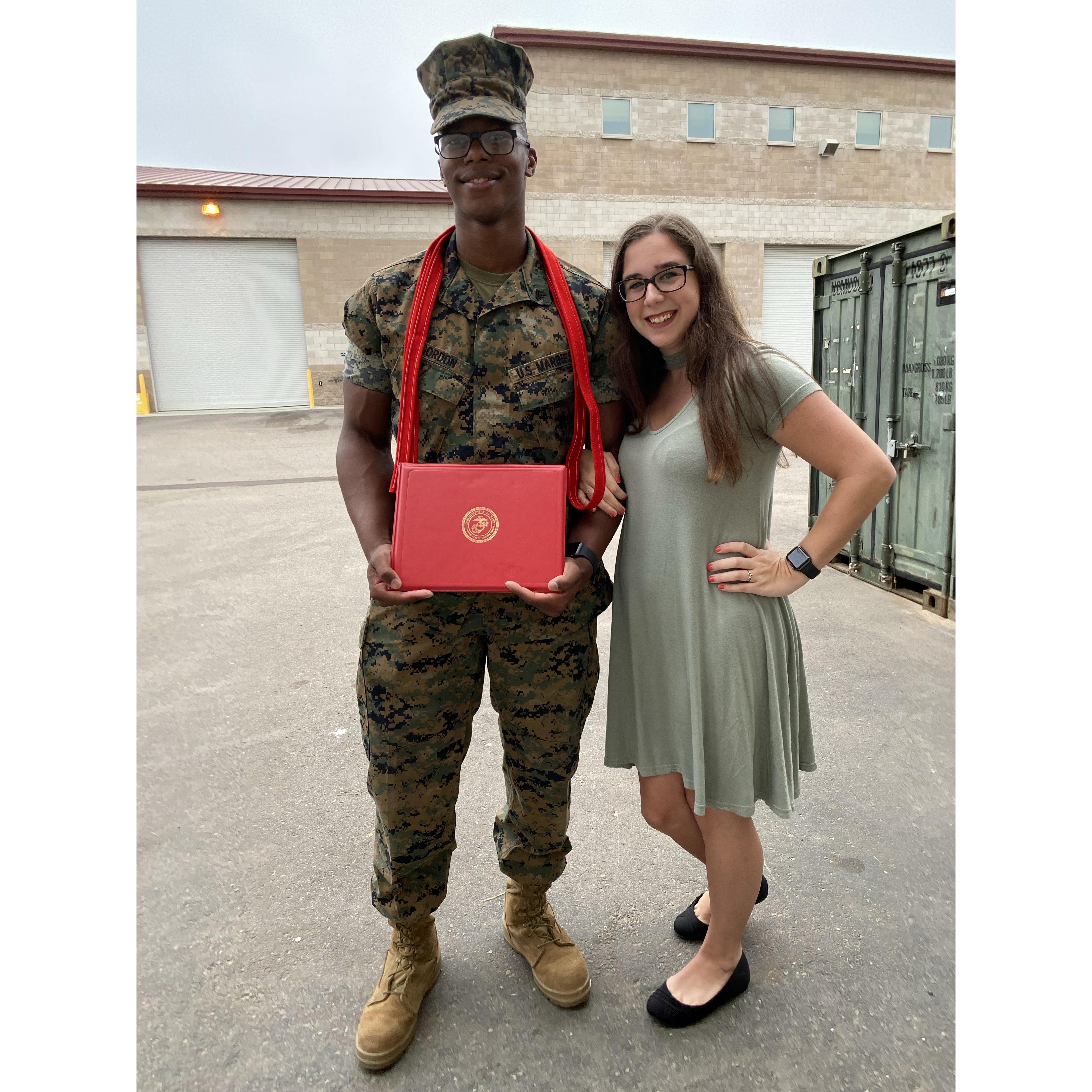 Tay's promotion ceremony
