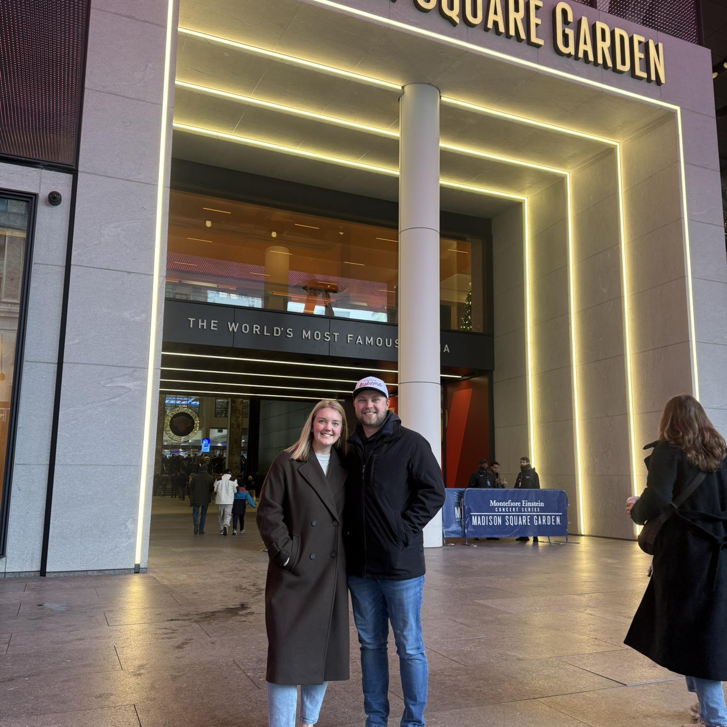 Dream place for Jack to see a hockey game and we got to go in Dec.!