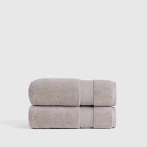 Turkish Classic Bath Towel (Set of 2) - Grey