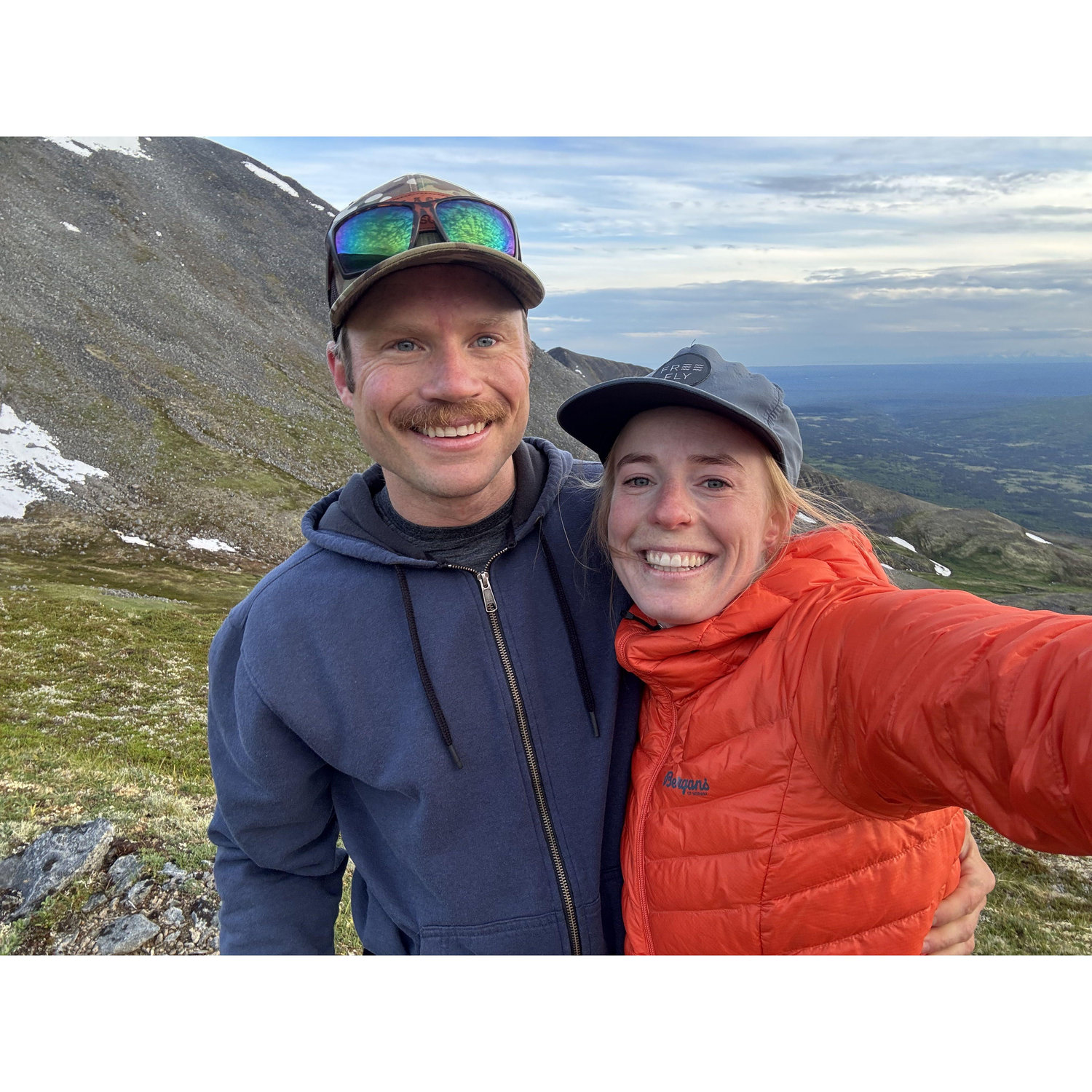 Hiking on Mt. Susitna