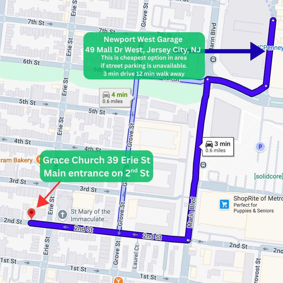 Parking available Newport West Garage  49 Mall Dr West, Jersey City, NJ