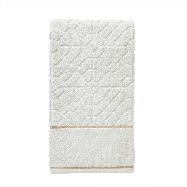 Vern Yip Bamboo Lattice Bath Towel Natural - SKL Home