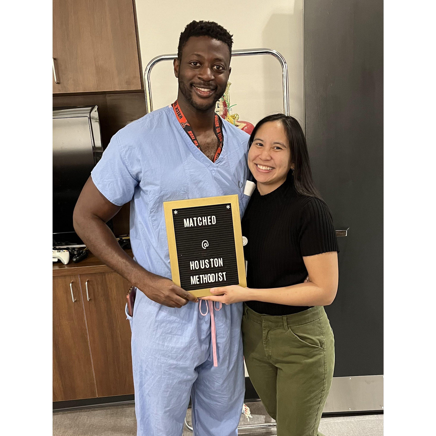 Chibuzo's ortho fellowship match day