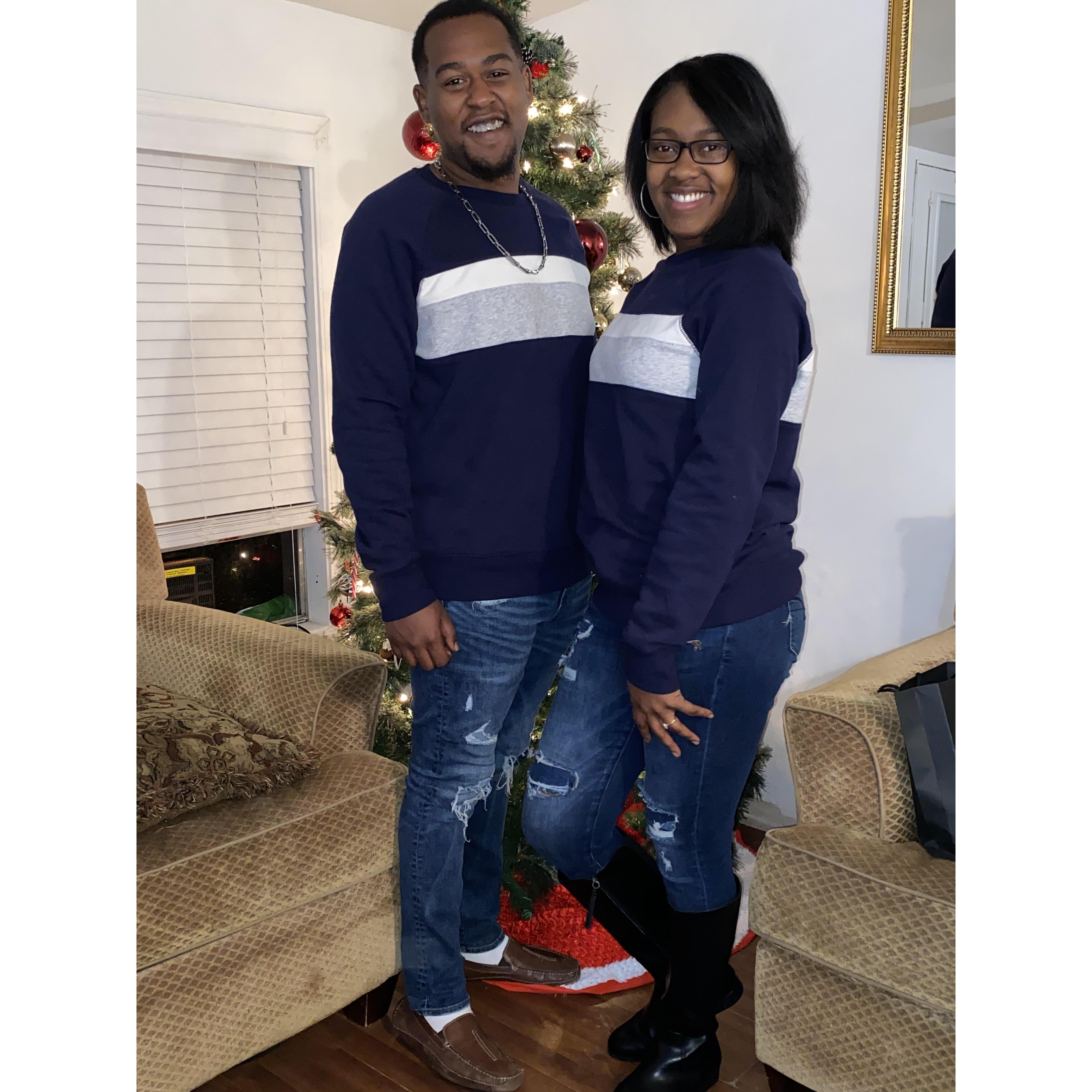 "Merry Christmas, 2020!"
From,
The Newly Engaged Couple
