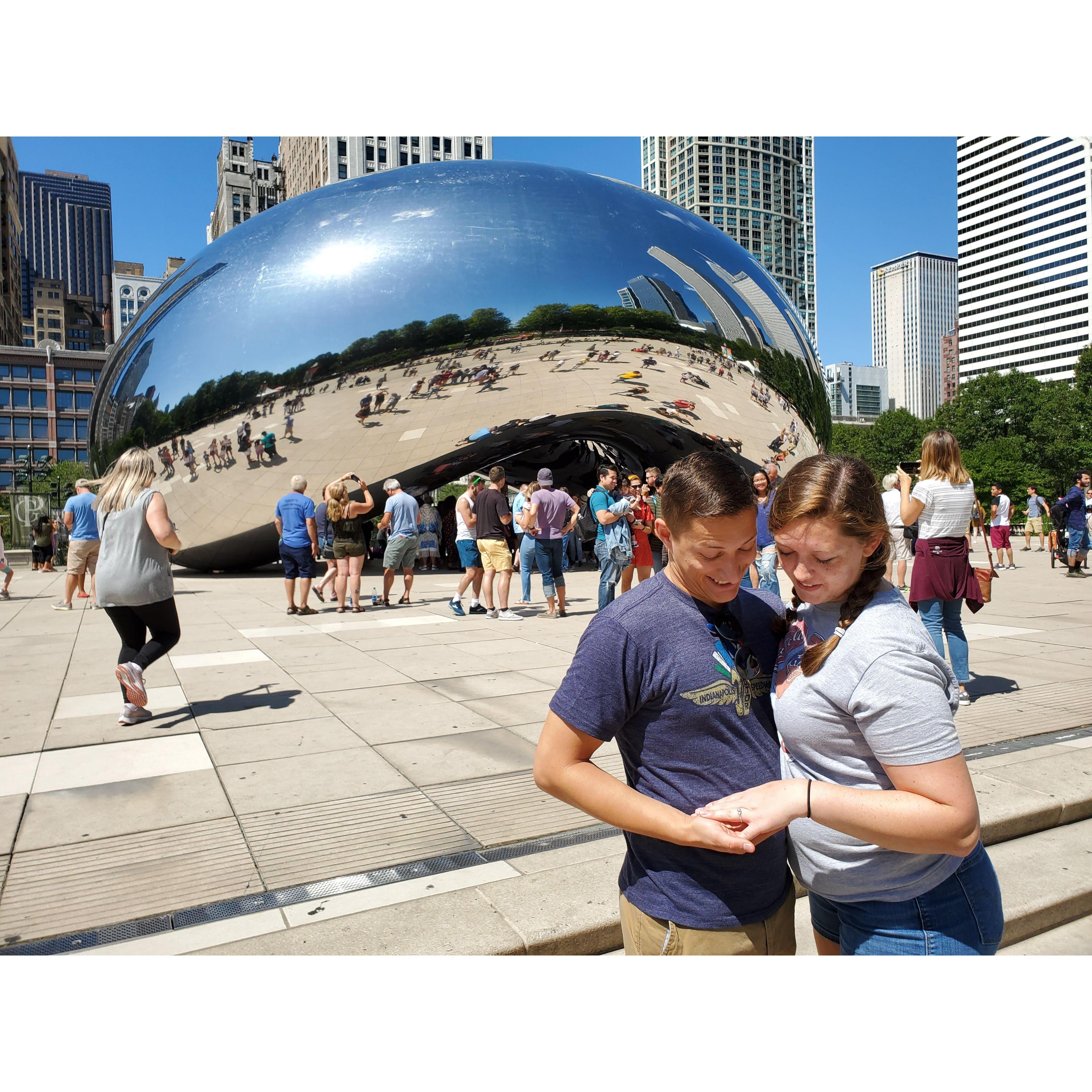 So glad Catie and Isaiah decided to get married in Chicago!  We love visiting new cities together.