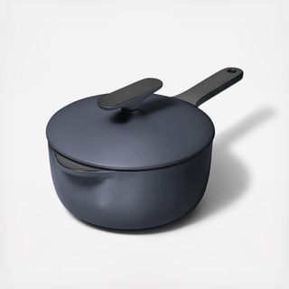 Enameled Cast Iron Mini Sauce Pan with Lid