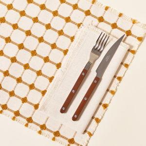 Honey Wicker Placemats - Set of 4