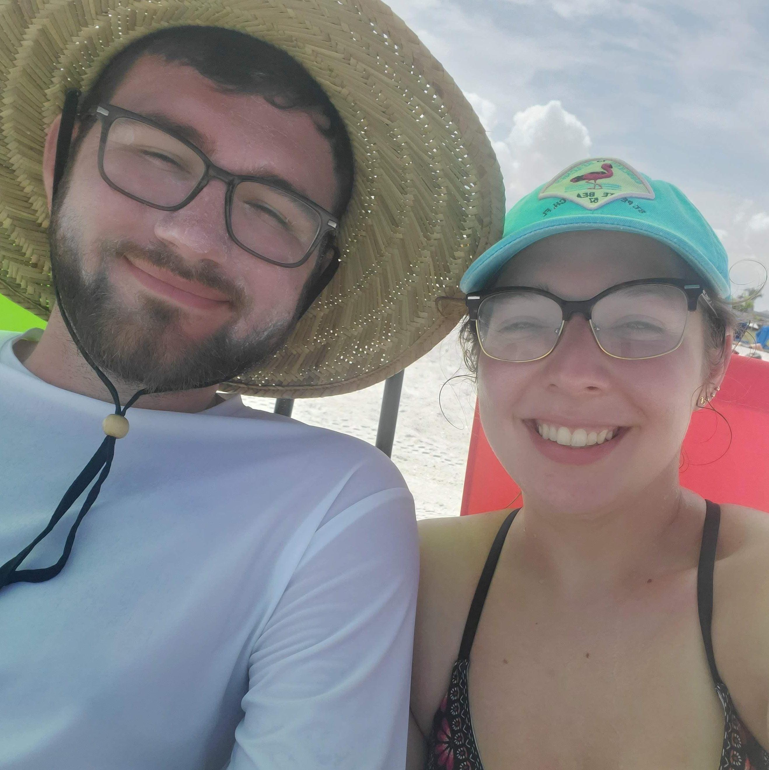 Our First beach trip to Tampa.