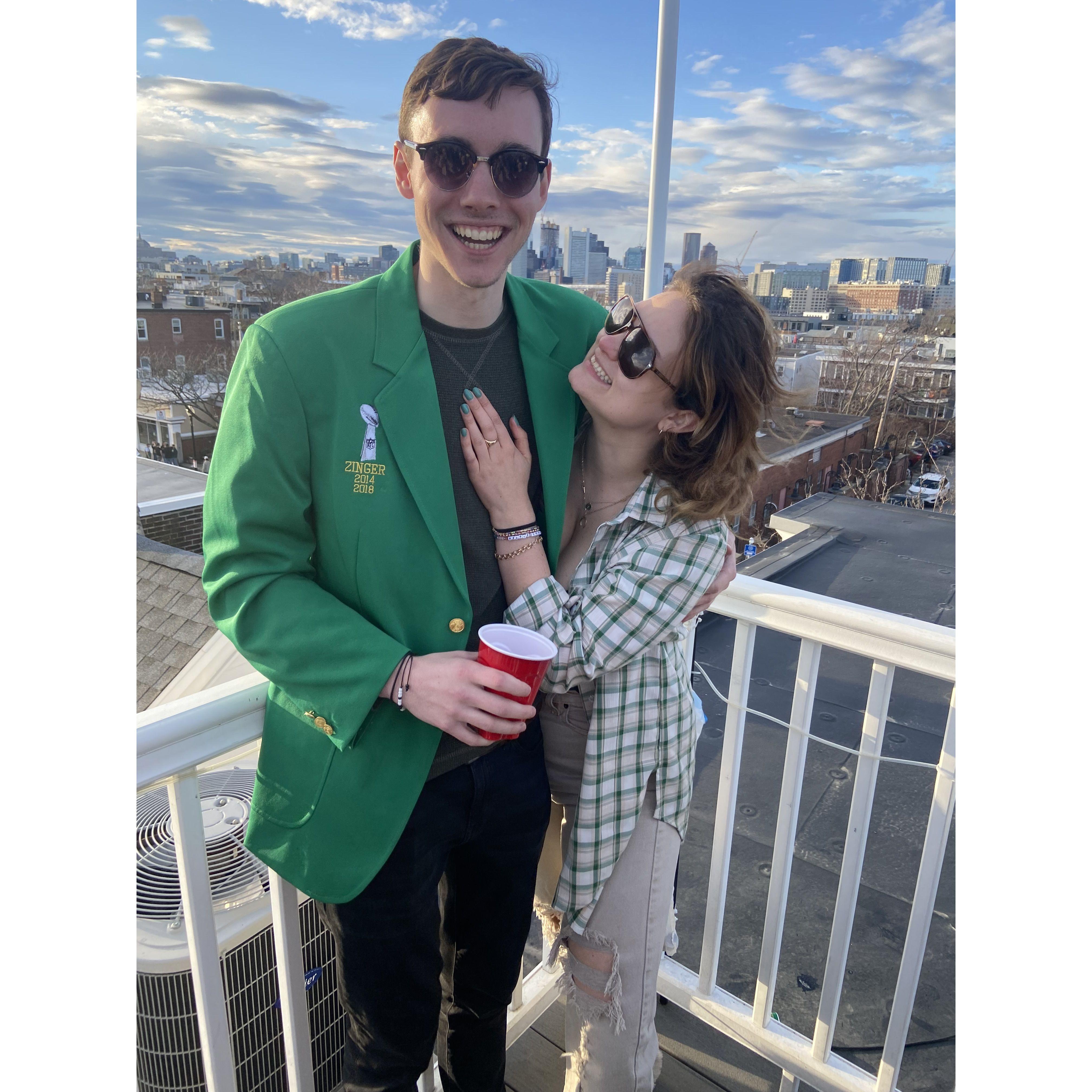 Ask Patrick about his "Zinger" Jacket