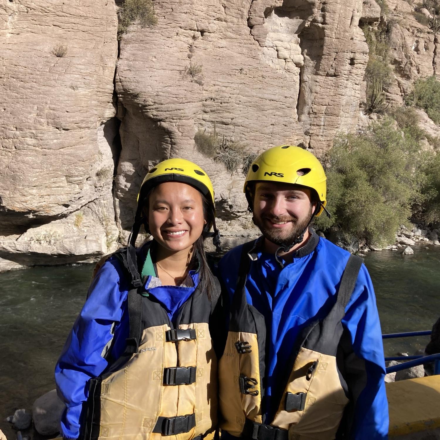 White water rafting in Chili river in Arequipa