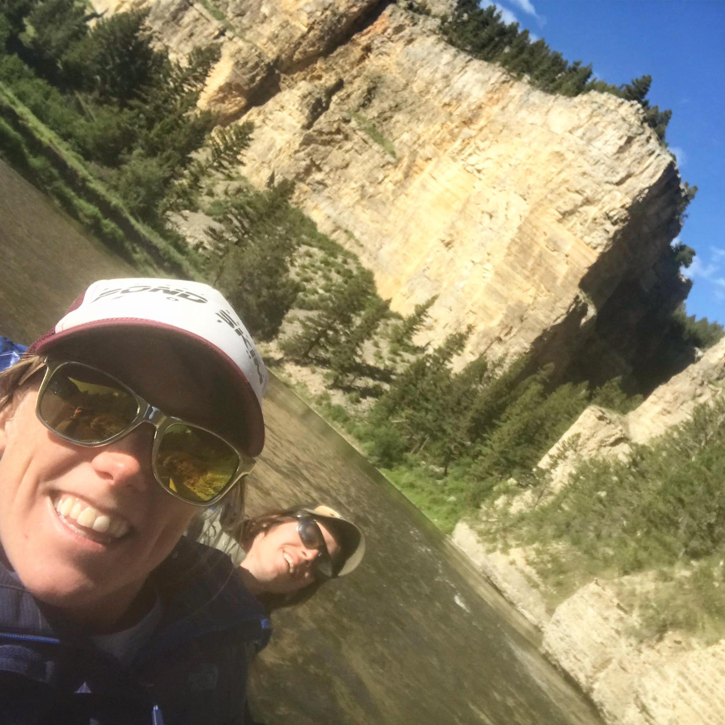 On the Smith River per usual.
