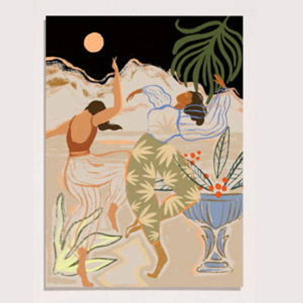 Arty Guava - Moonlight Dance Art Print