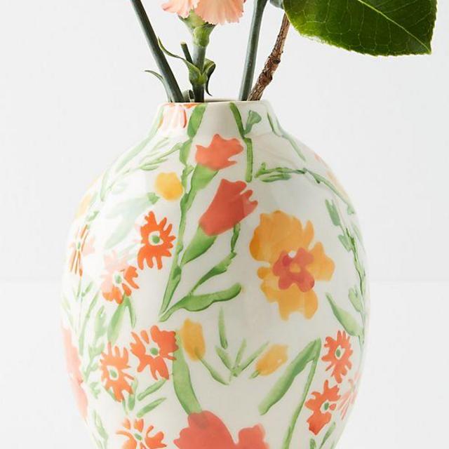 Leah Goren Marcella Vase - White