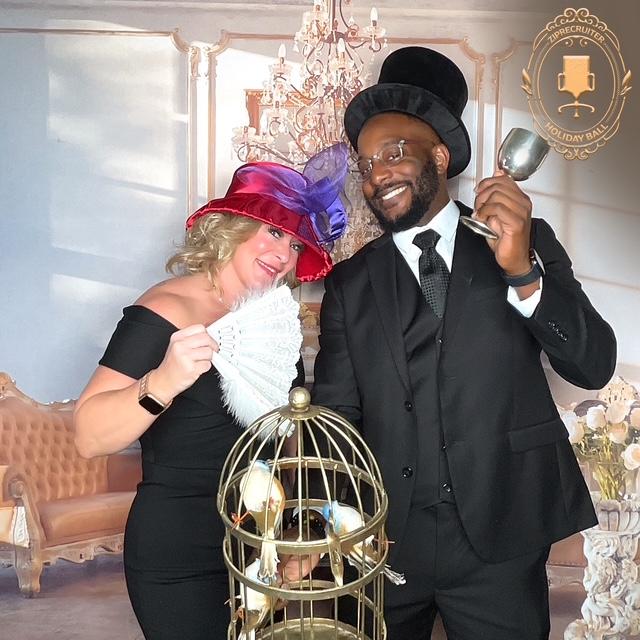 We had so much fun at this work Christmas Party!