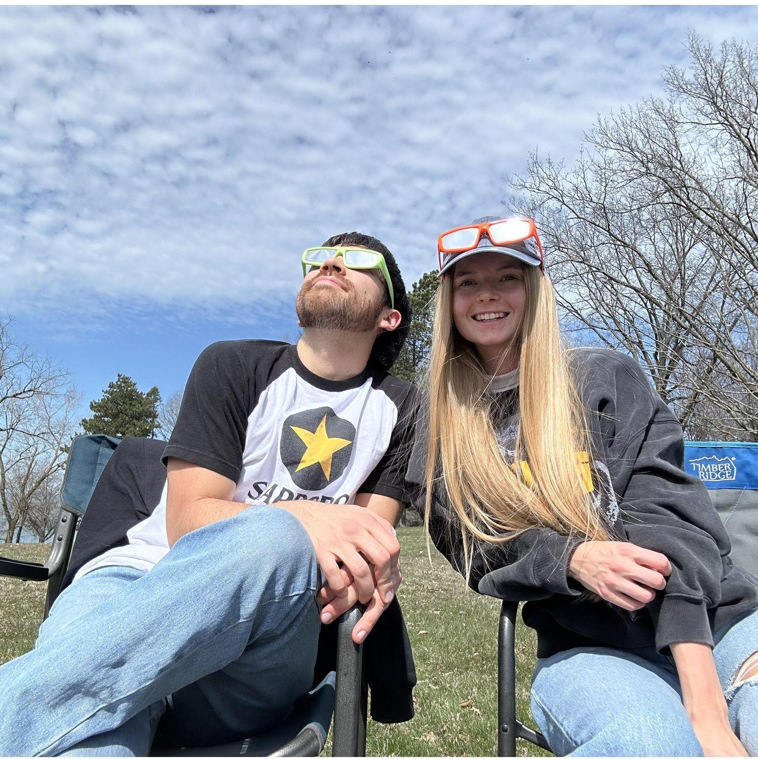 The Eclipse in Ashtabula, Ohio 2024