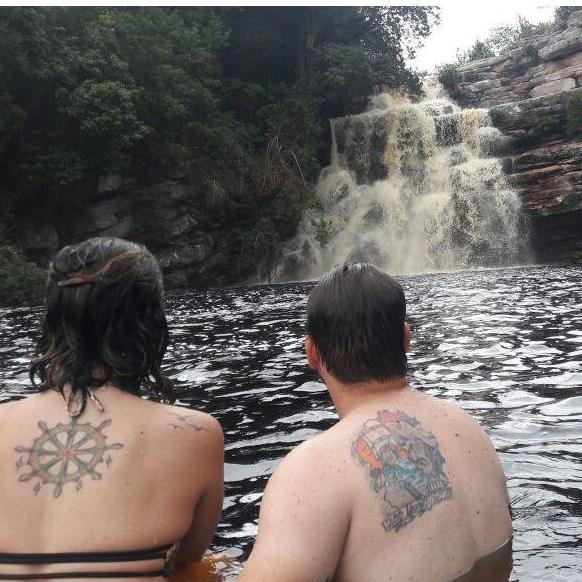 Waterfall perfect day in one of our best trips ever