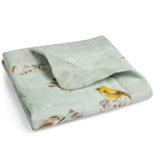 Bamboo Mini Lovey, Blue Bird