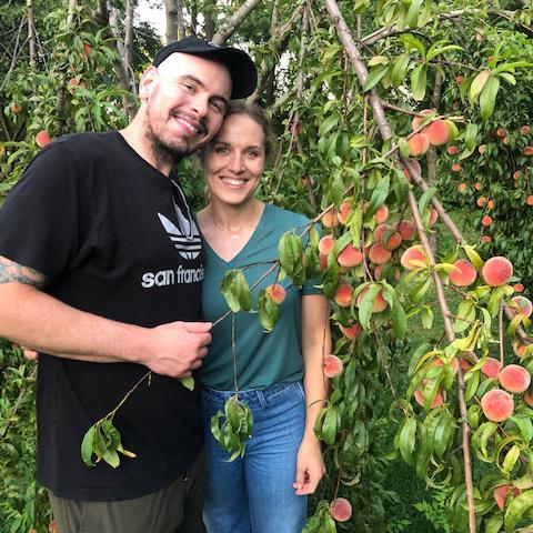 Kathy + Mike’s peach orchard / heaven on earth.