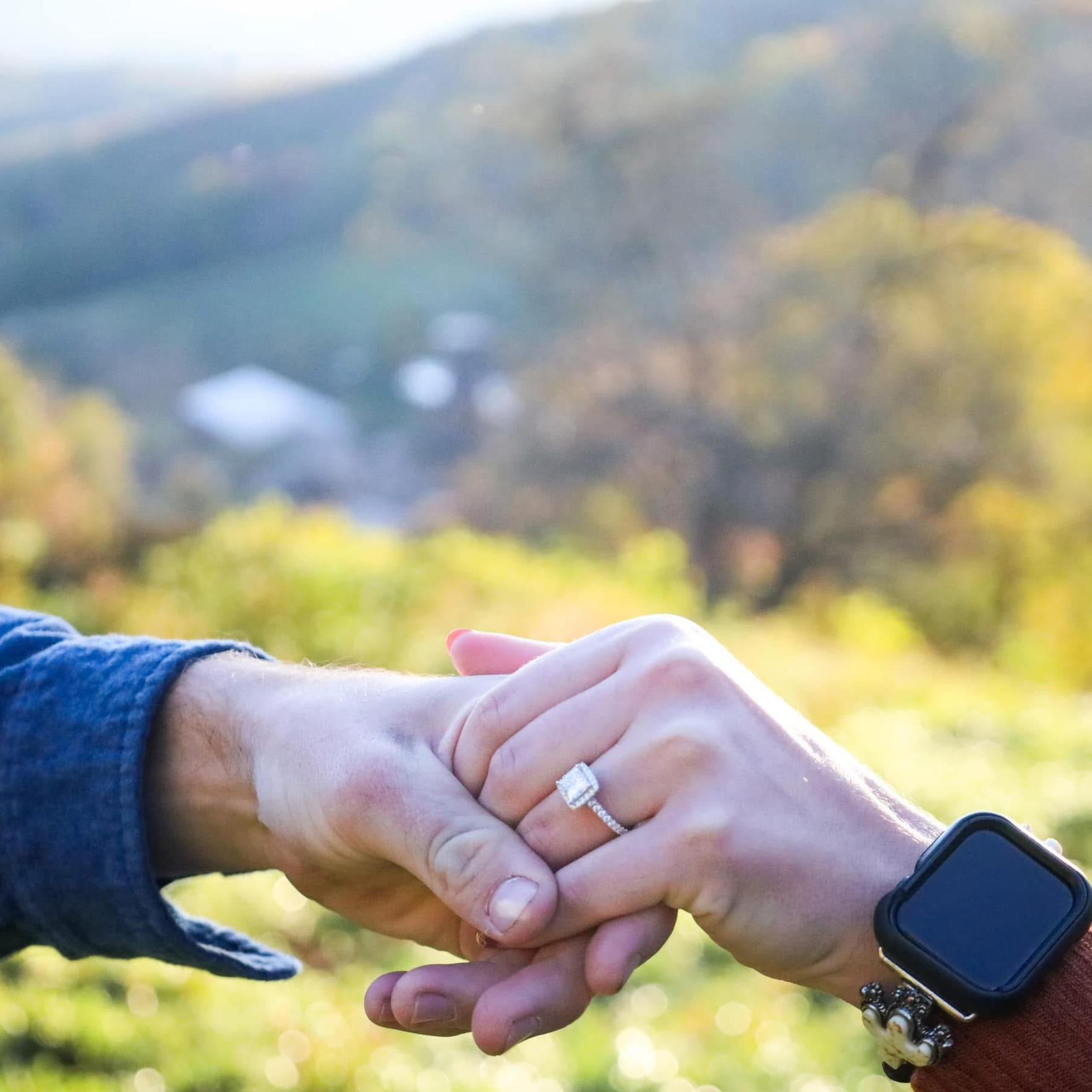 He did so good picking out the ring!