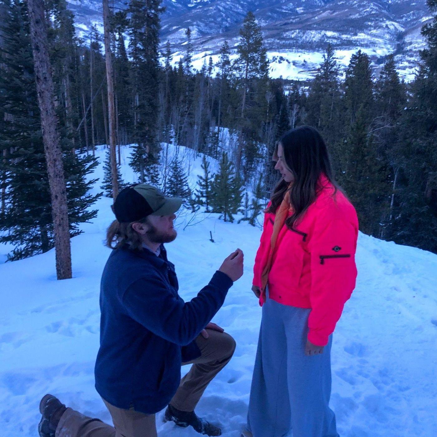 Skyler successfully caught Kinlyn off guard when he finally popped the question!