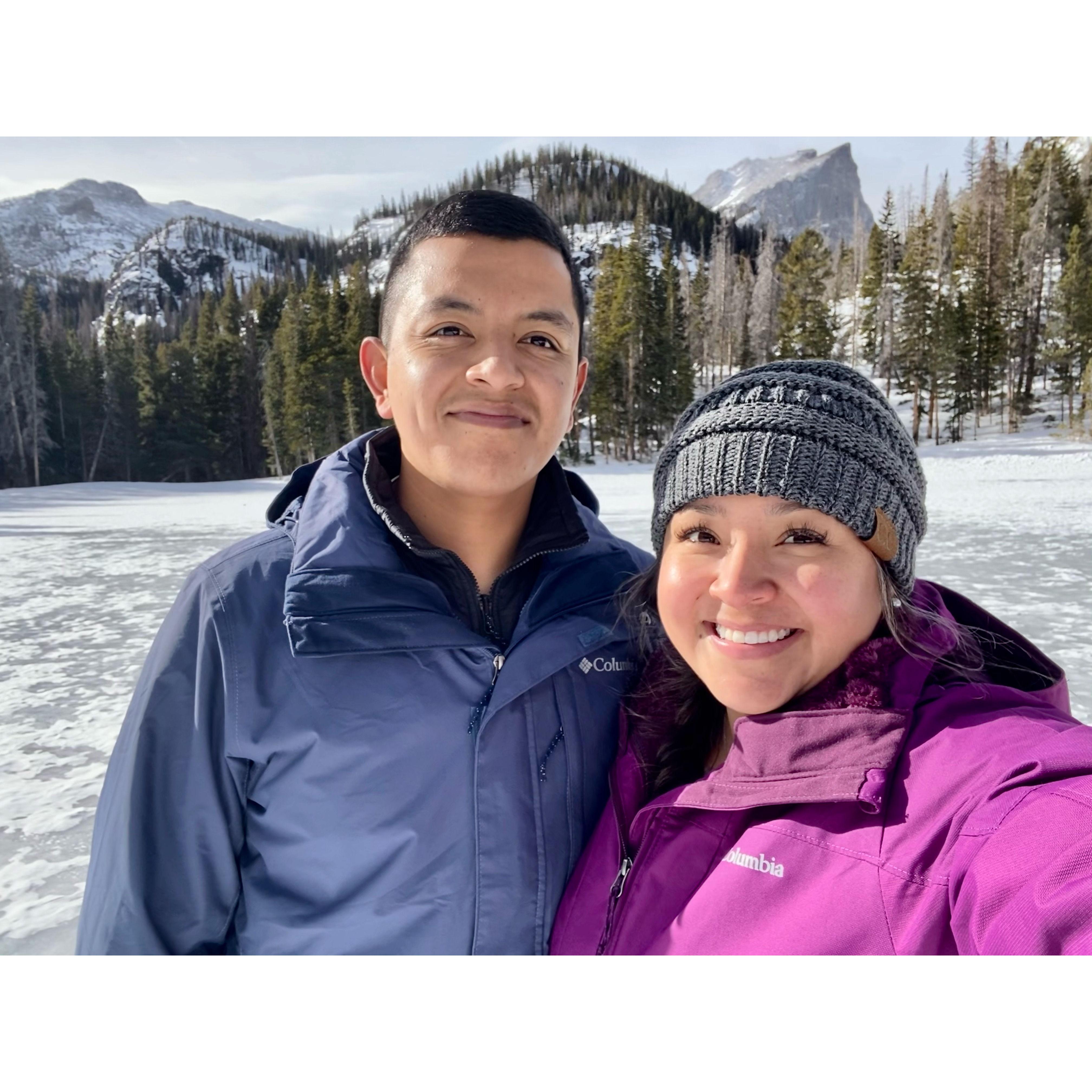 Our first time at Rocky Mountain NP