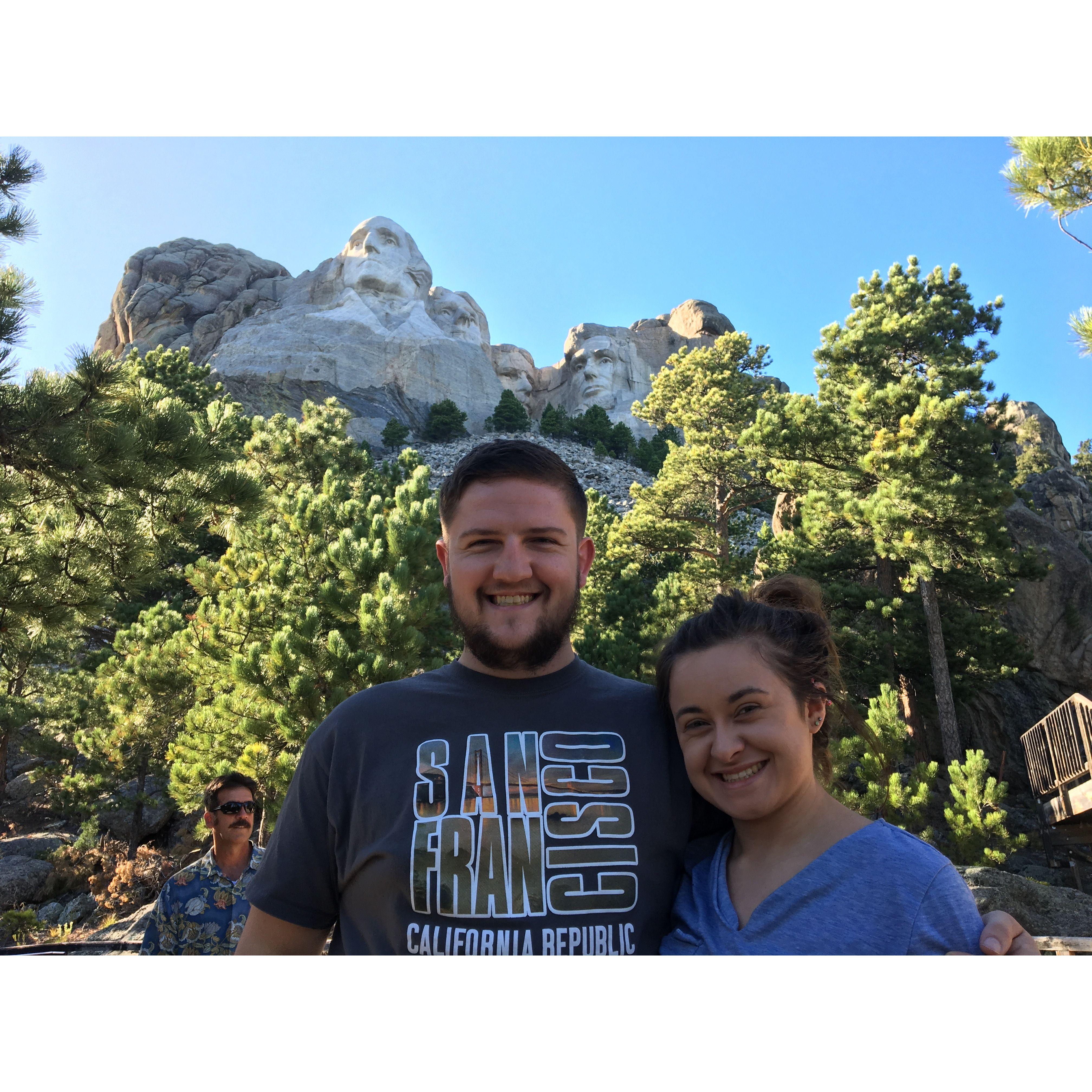Mount Rushmore!
September, 2019