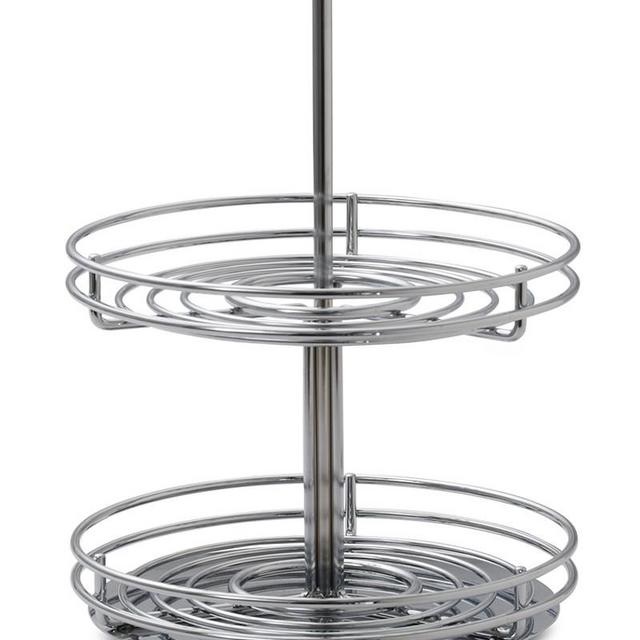 Two-Tier Revolving Spice Rack