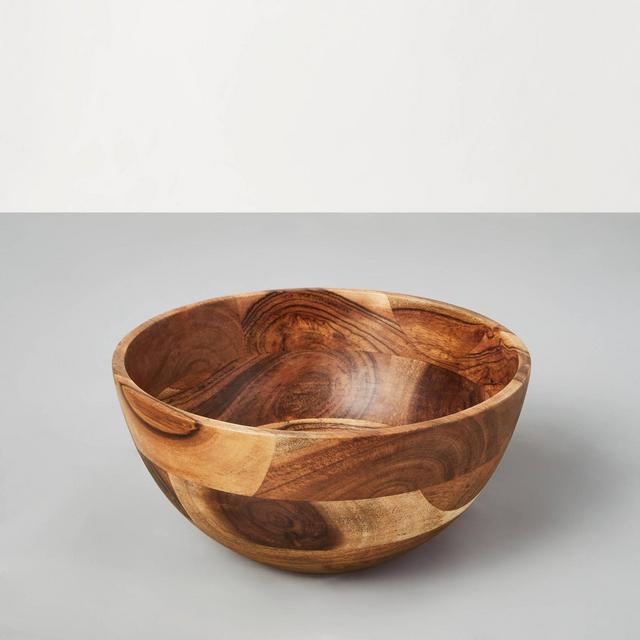 Medium Acacia Wood Serving Bowl - Hearth & Hand™ with Magnolia