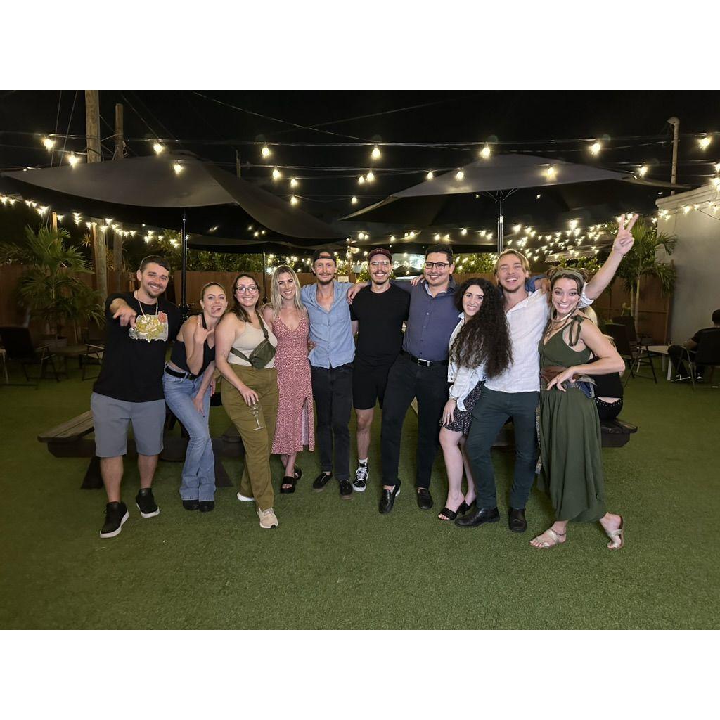 Jazzy and Gabe's send-off party in November 2023 with a few friends, part 2