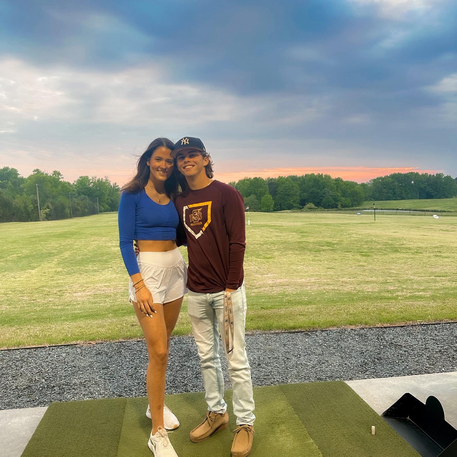 Our first date!