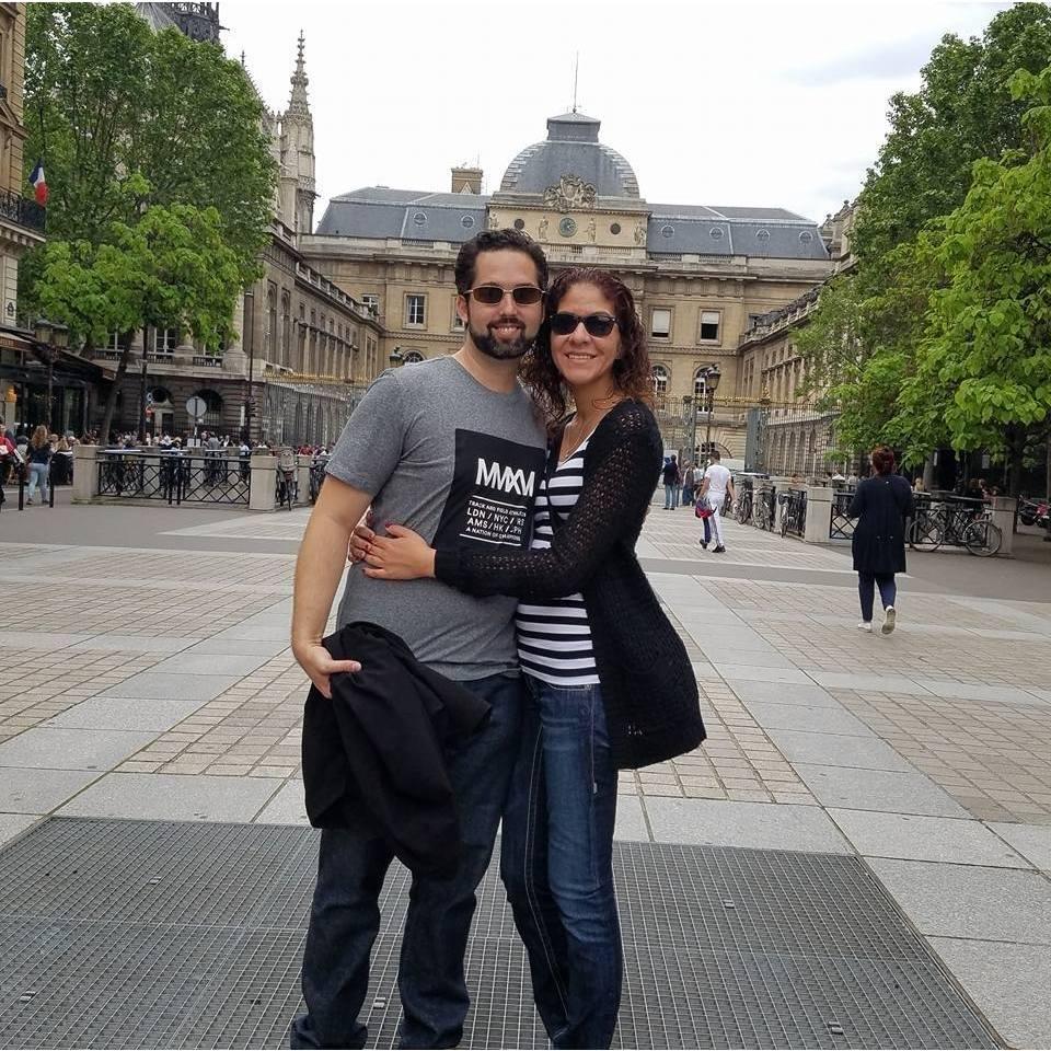 Our first international trip together in 2016
