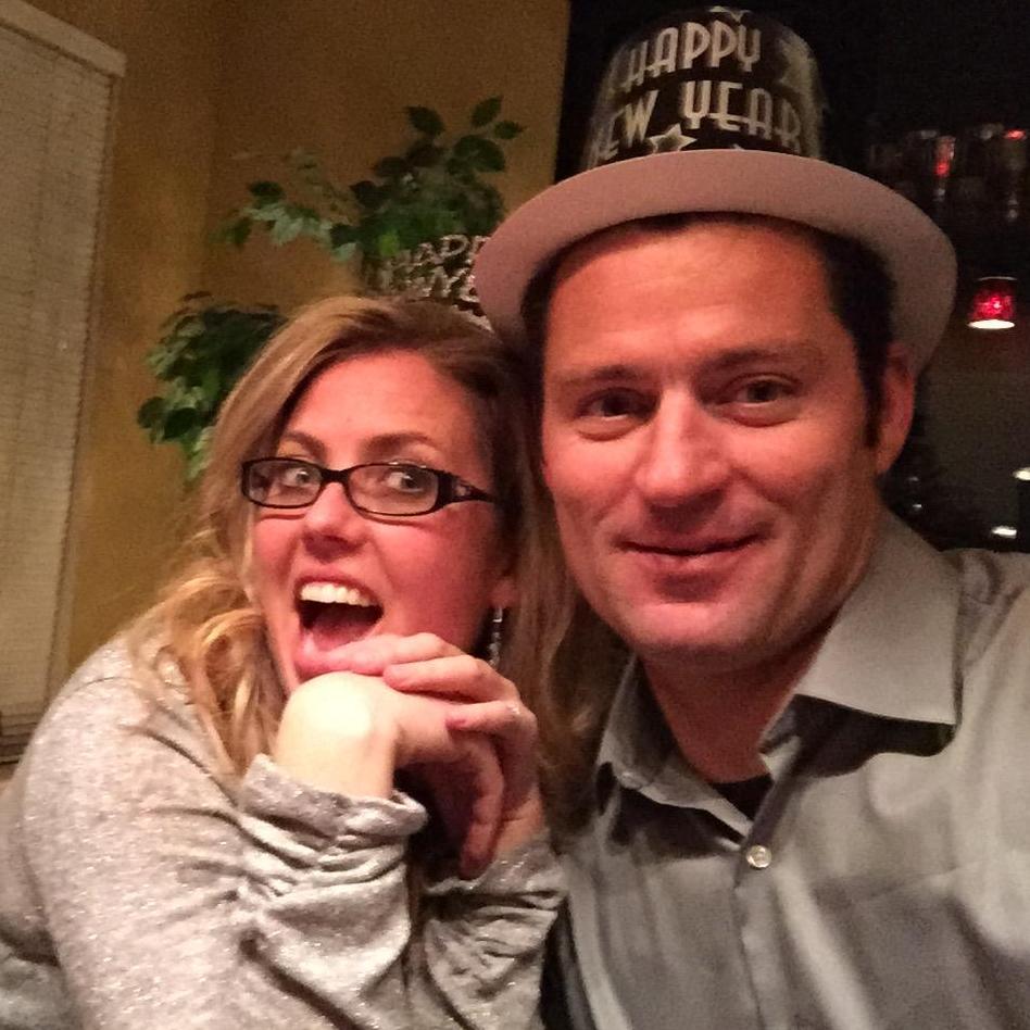 Our first New Year's Eve spent at home - 2014/2015