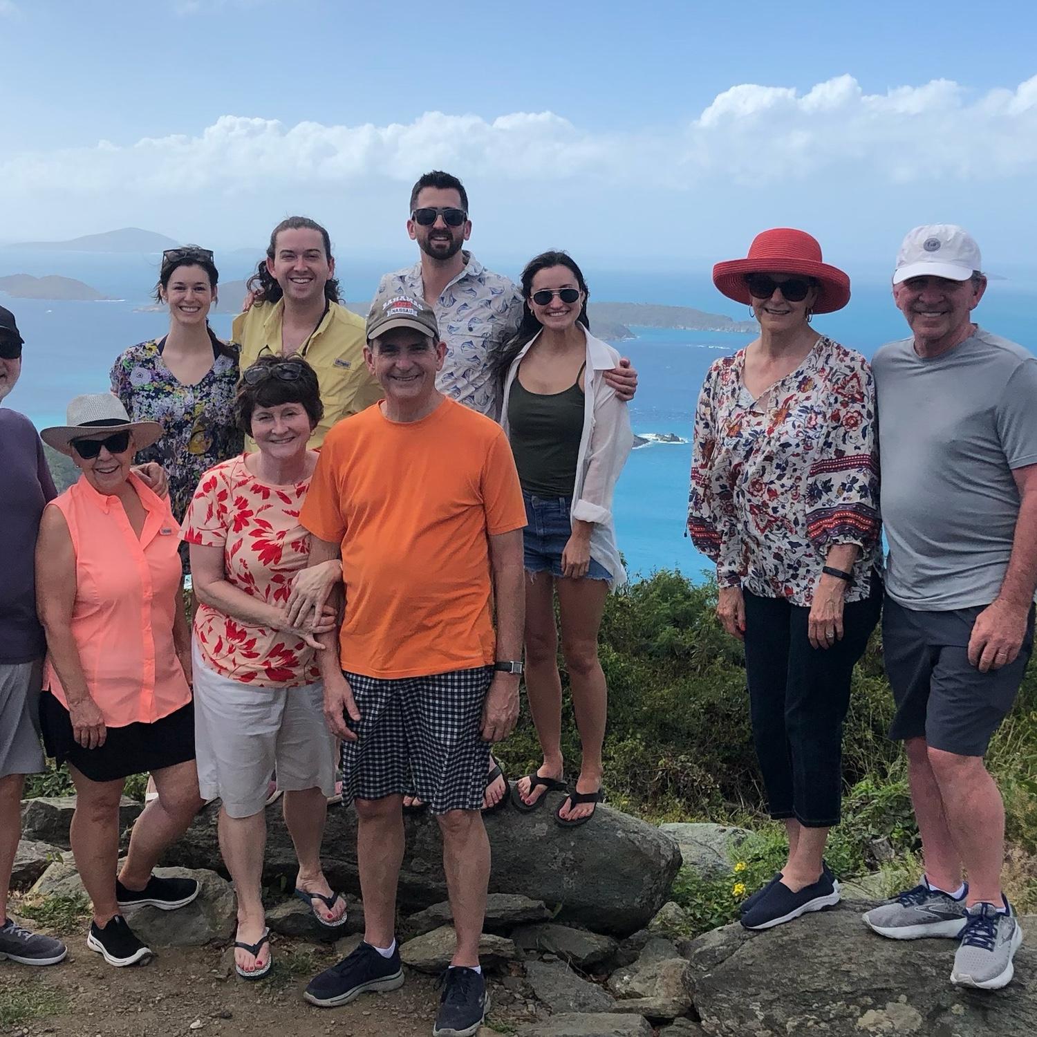 Family trip to St. John