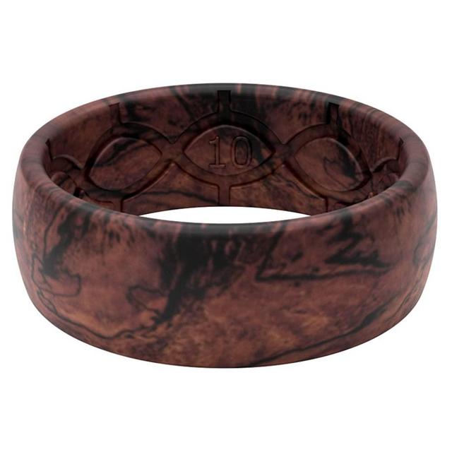 Nomad Silicone Ring by Groove Life - Breathable Rubber Wedding Rings for Men, Lifetime Coverage, Unique Design, Comfort Fit Ring