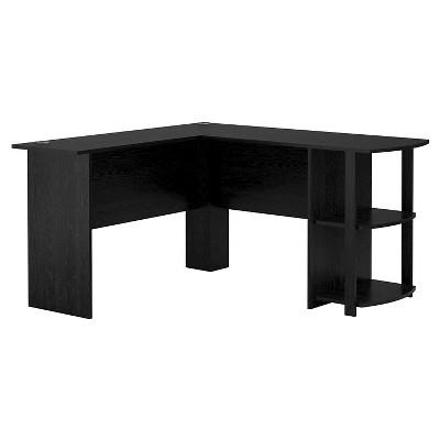 Fieldstone L-Shaped Desk with Bookshelves - Room & Joy