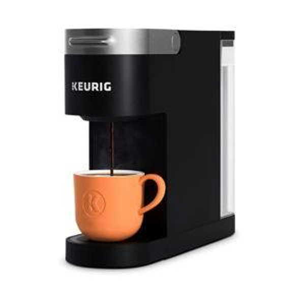 Keurig K-Slim Single Serve K-Cup Pod Coffee Maker, Multistream Technology, 3 Brew Sizes, Slim and Sleek Design, 46oz Removable Reservoir, Black