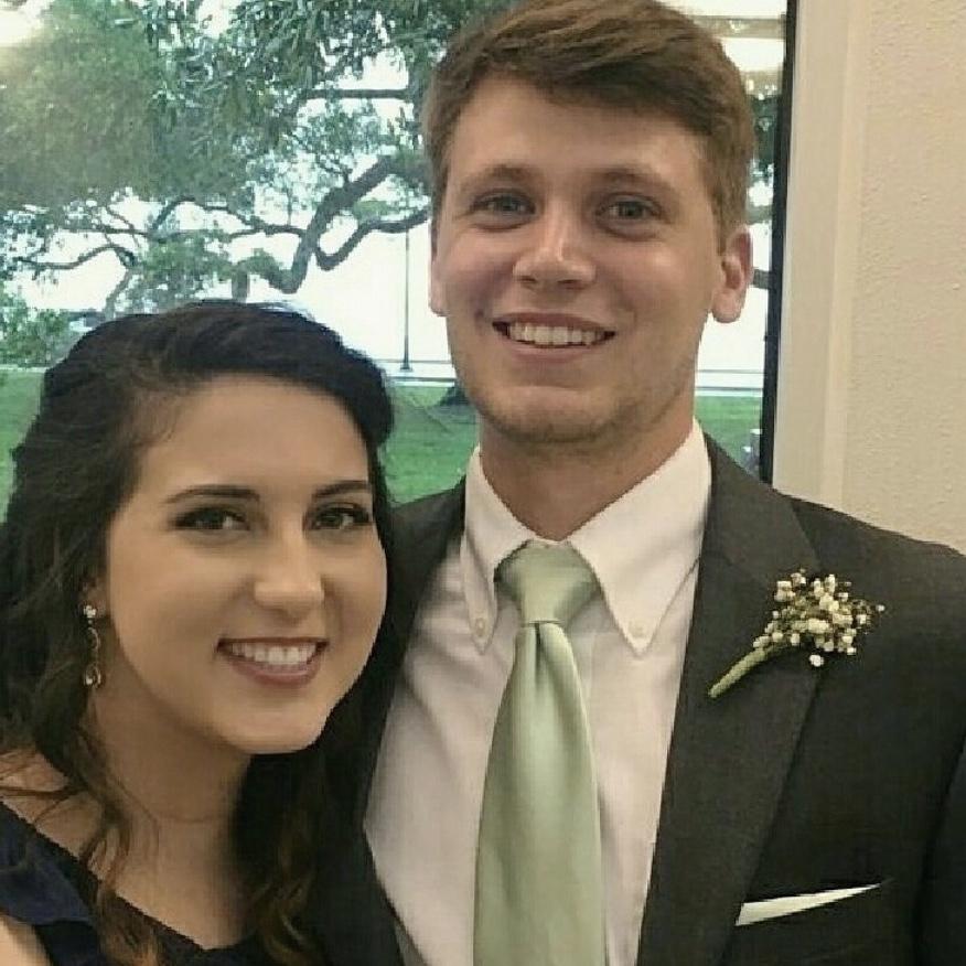First wedding together - June, 2017