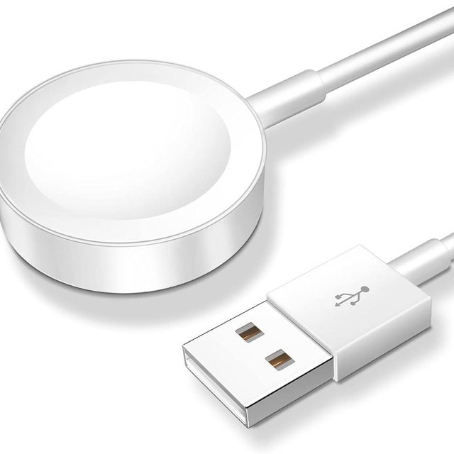 𝟐𝟎𝟐𝟔 𝐔𝐩𝐠𝐫𝐚𝐝𝐞𝐝 for Apple Watch Charger Magnetic Fast Charging Cable [Portable] Magnetic Wireless Charging Compatible with iWatch Series Ultra/10/9/8/7/6/SE/SE2/5/4/3-[6.6FT/2M] White