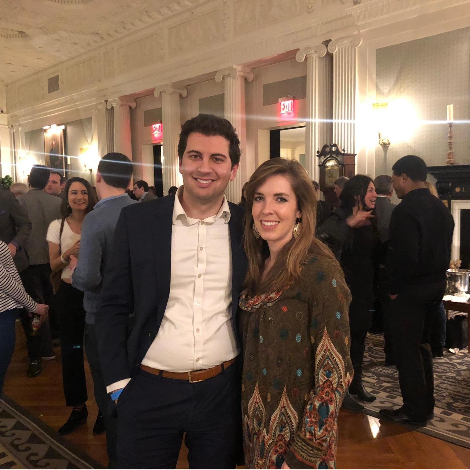 At the kickoff of the annual February alumni events, known as Feb Club! (February 1, 2019)