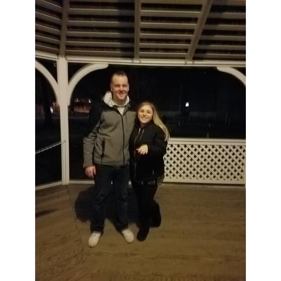 The night Carl proposed!