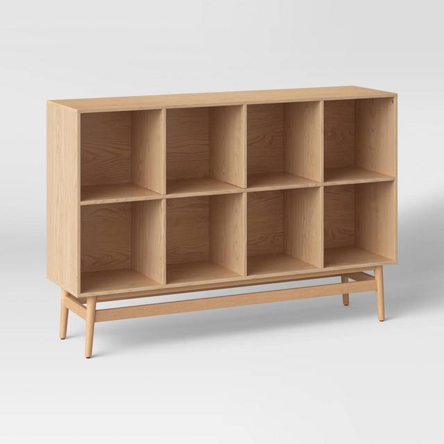 39" Ellwood 8 Cube Storage Bookshelf Natural - Project 62™