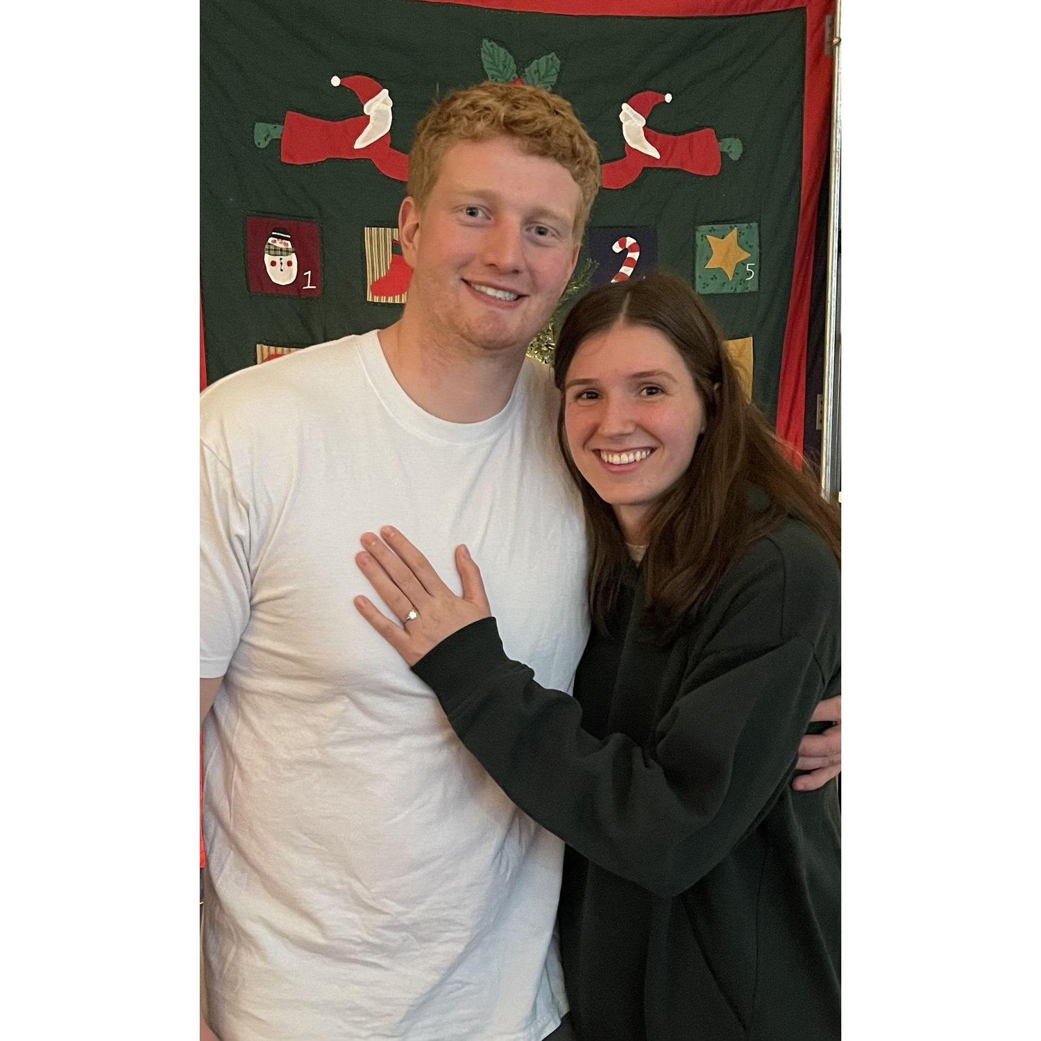 Our first engagement photo!