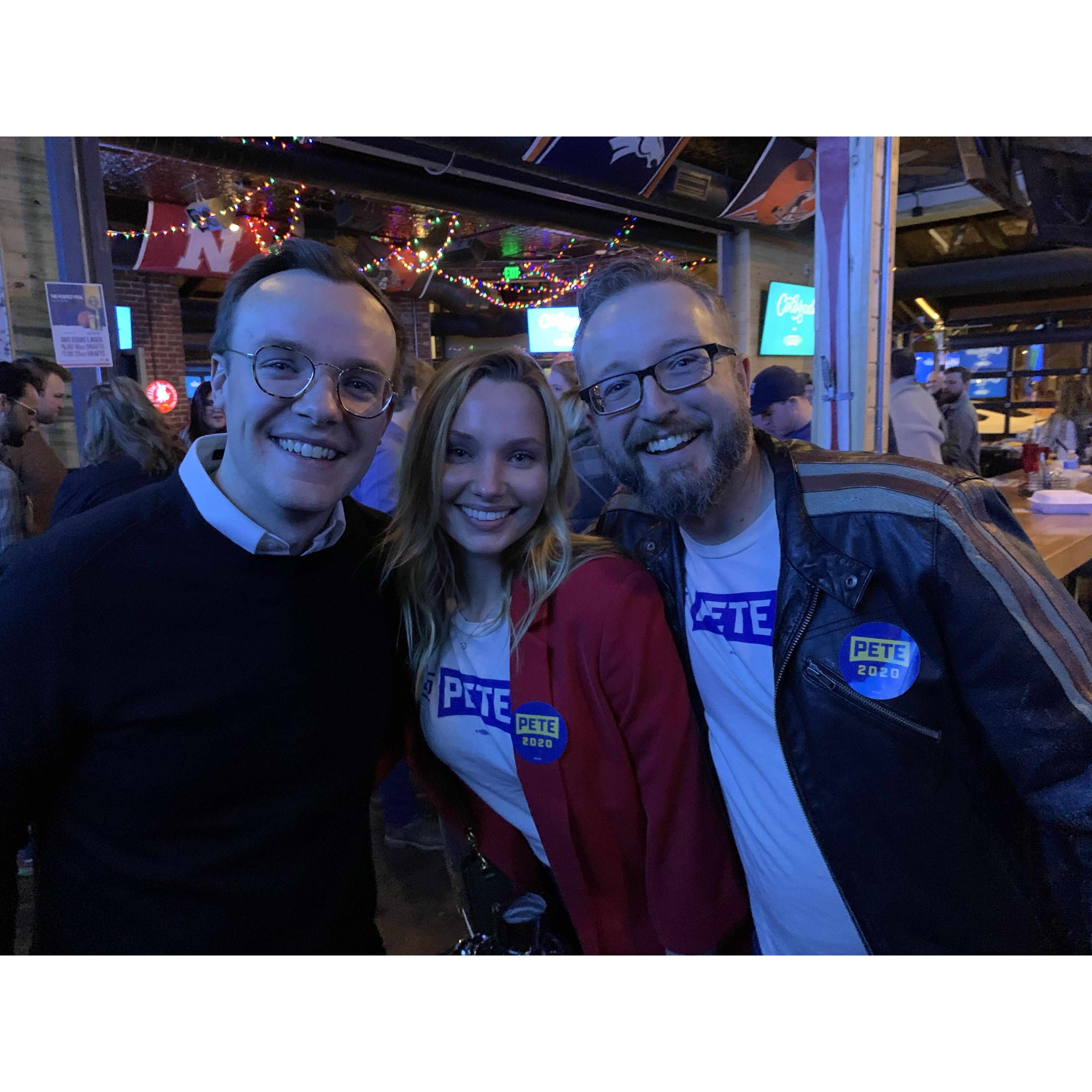 Got to meet Chastin Buttigieg during the 2020 Presidential campaign. We love you Pete!