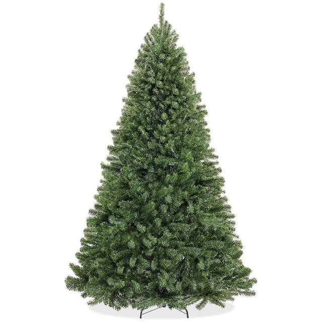 Casafield 6FT Realistic Green Spruce Artificial Holiday Christmas Tree with Sturdy Metal Stand