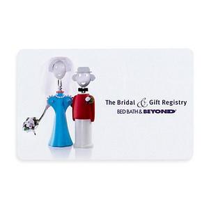 "The Bridal & Gift Registry" Couple Gift Card $25
