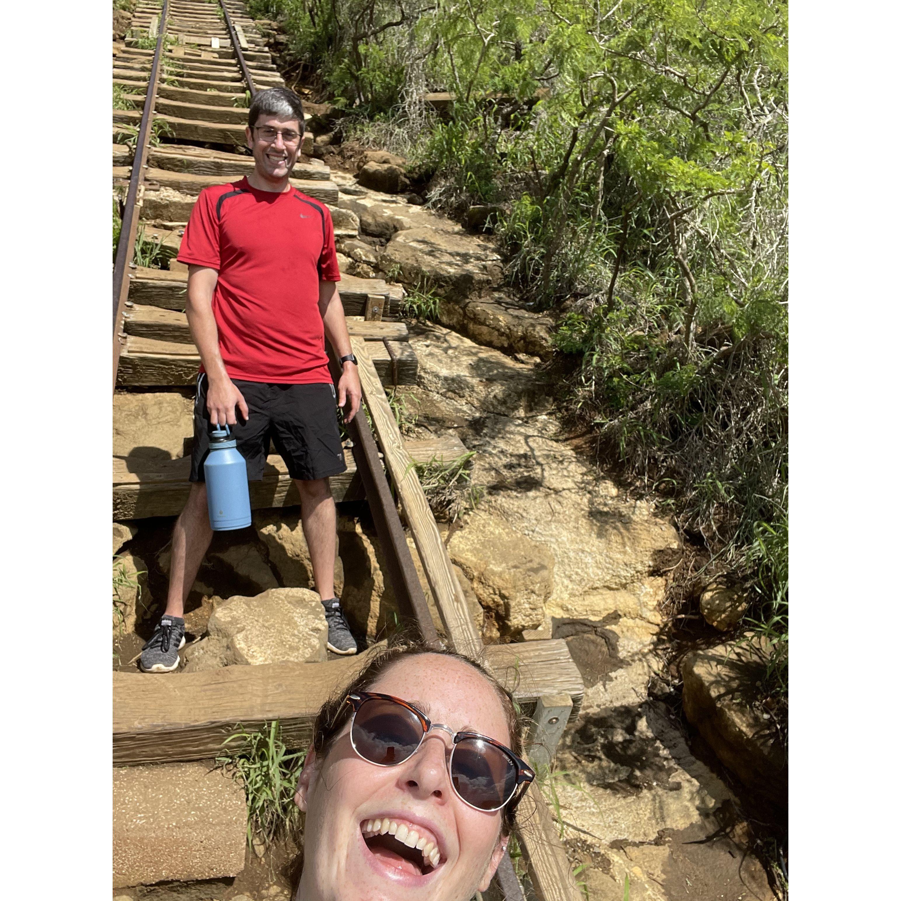 Katie's first trip to Hawaii