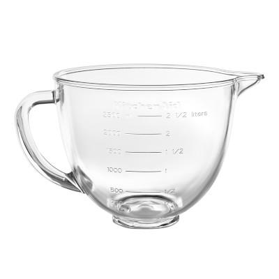 KitchenAid Mixer Glass Bowl Attachment, 3.5Qt