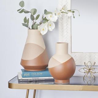 2-Piece Ceramic Bud Vase Set