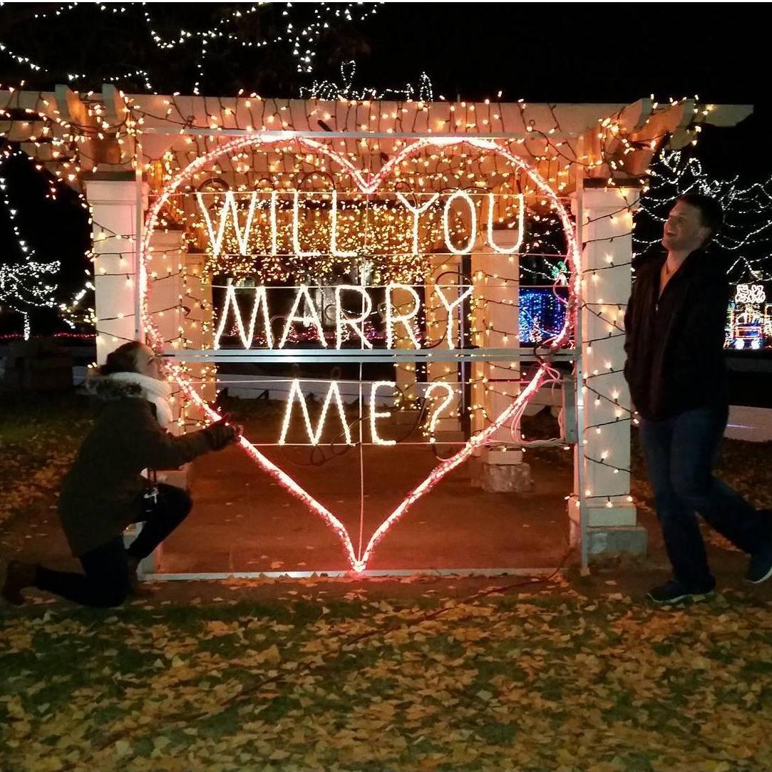 La Crosse rotary lights, winter 2016
